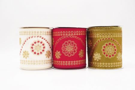 Glitter Floralis Embroideria Nativitatis Filum Lorum_KF9990.KF9991.KF9992 (1)